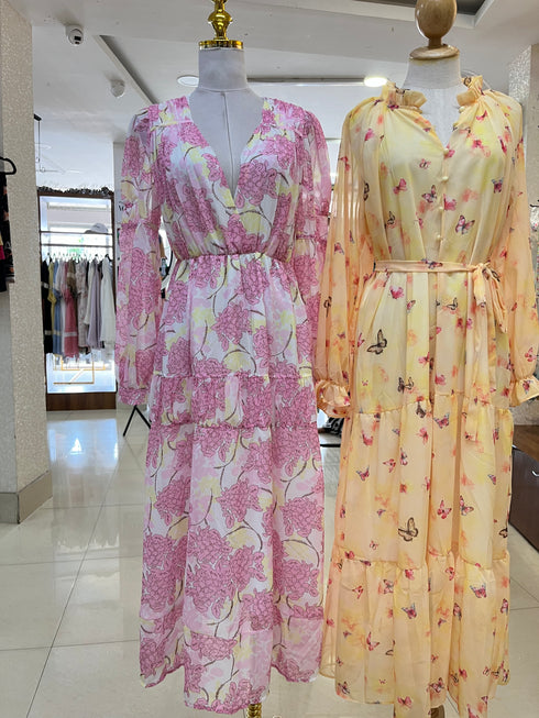 Summer Floral Long Sleeves